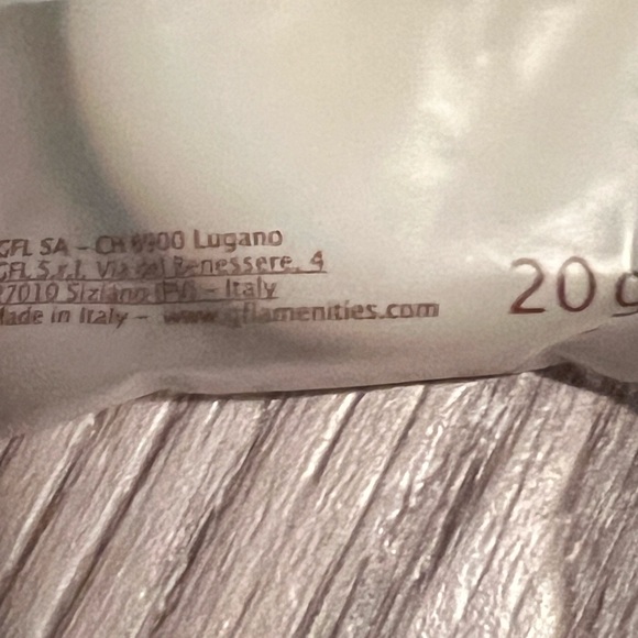 New Gflamenities Travel Size Soap Lot of 7 Made in Italy 0.7 oz / 20g - Picture 6 of 6